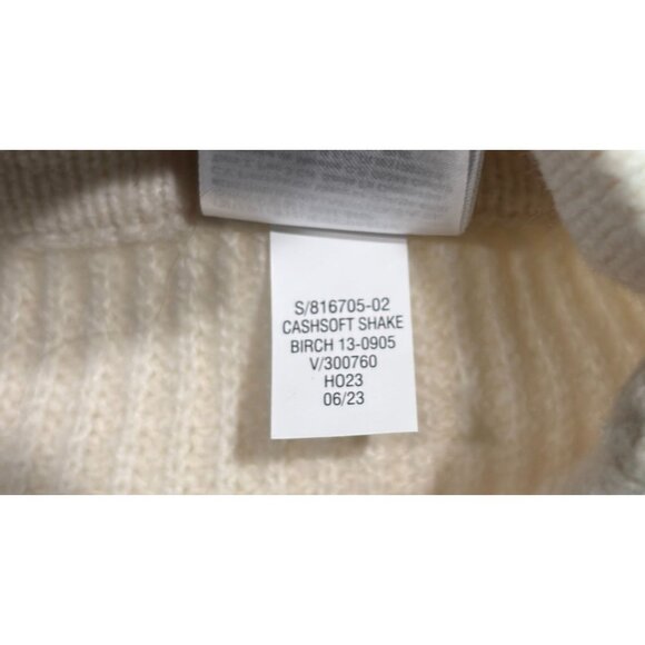 Gap Womens Ribbed Wide-Leg Knit Pants XSP Birch Cotton Blend - Picture 5 of 12